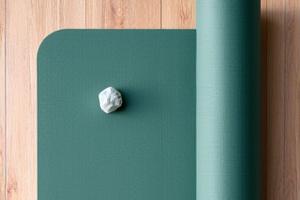Premium non-slip yoga mat made from sustainable materials